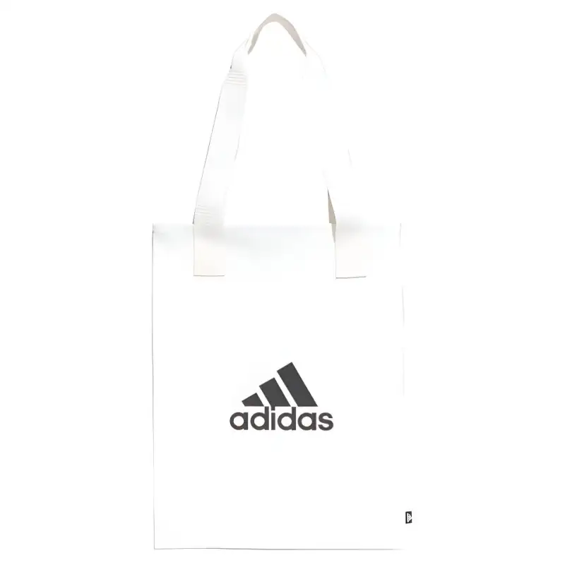 Adidas Cotton Handbag, Shoulder Bag Unisex White
