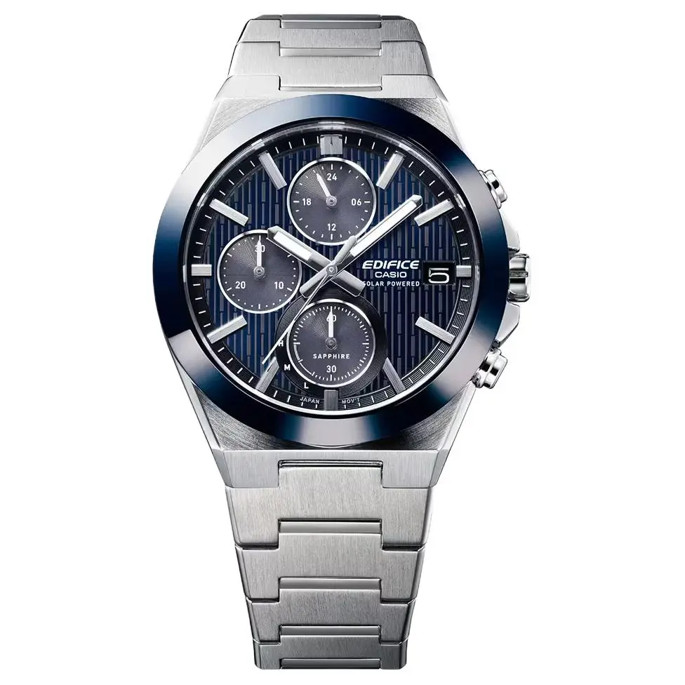CASIO G SHOCK ['100', 301050]m Waterproof Solar Quartz Movement Stainless Steel Strap Watch Unisex