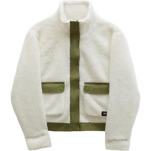 Vans Jackets Women's White Stand Collar Moderate Other