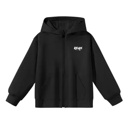 Retro sweatshirt for leisure, travel children's spring hoody, thin cardigan, American style