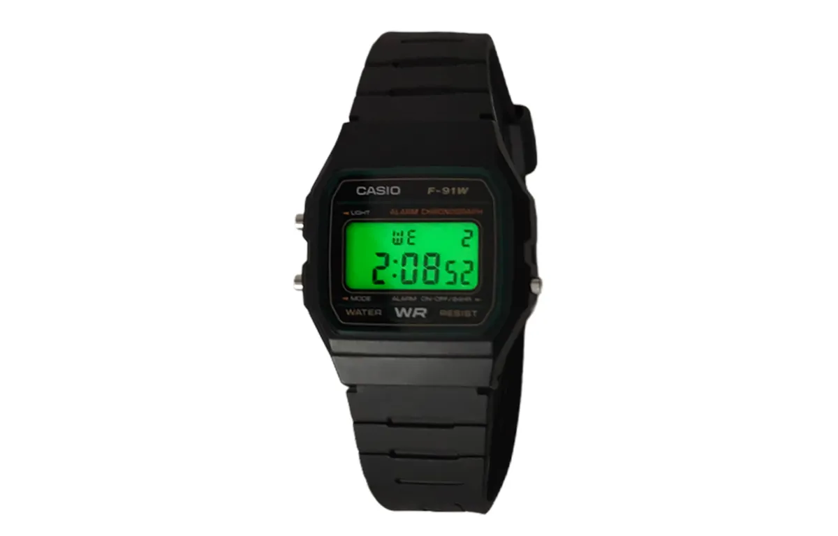 CASIO Custom Collection Quartz Movement Watch Unisex Black Dial