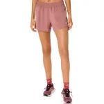 ASICS Sports Shorts Women's Rose Red Moderate