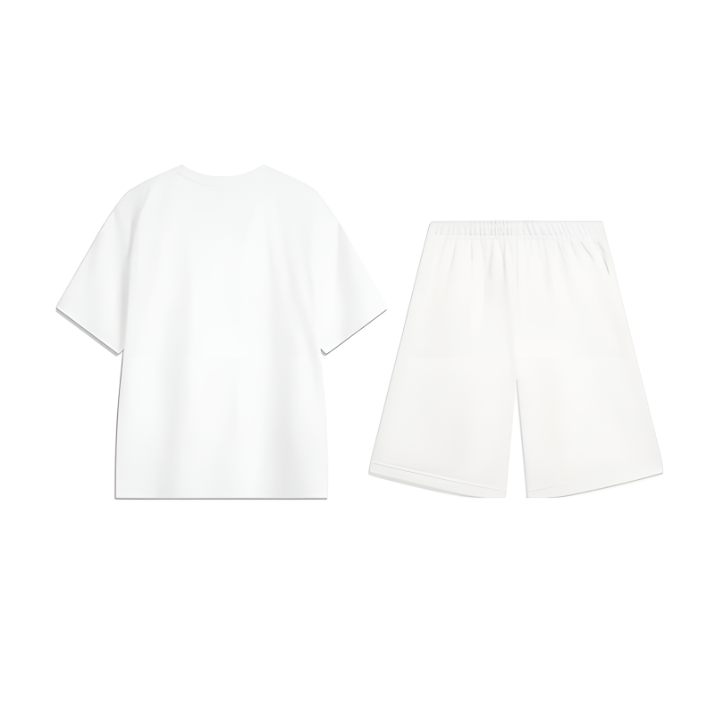 Li Ning Casual Sportswear Unisex White+White