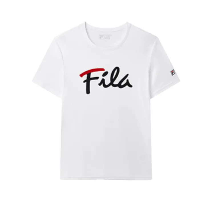 FILA T Shirts Women's Standard White Crew Neck Moderate Other