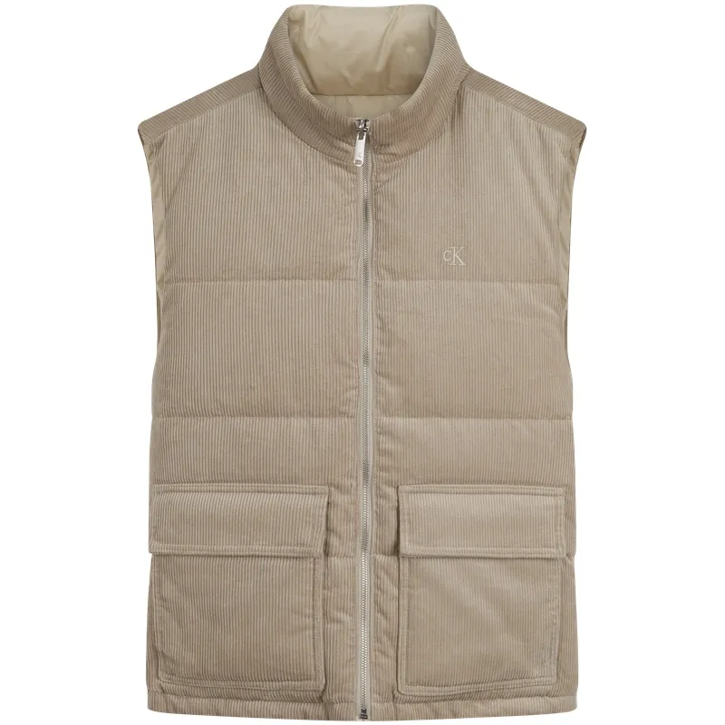 CALVIN KLEIN Down Vest Men's Gift Box Set Included