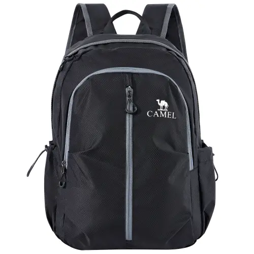 CAMEL Foldable capacious sports multicoloured backpack for traveling for hiking for men and women, for beloved