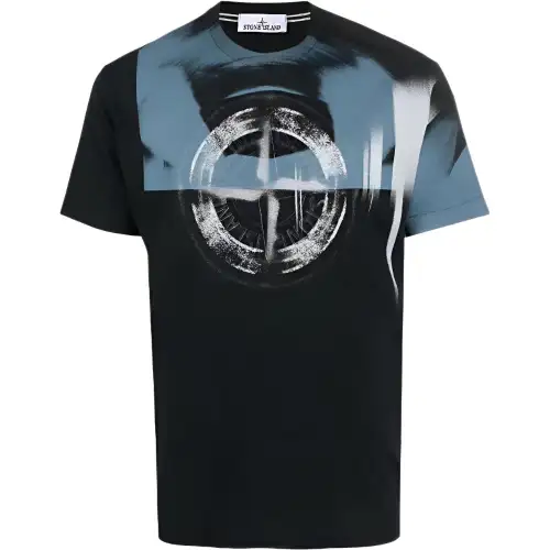 STONE ISLAND FW22 T Shirt Men's Black