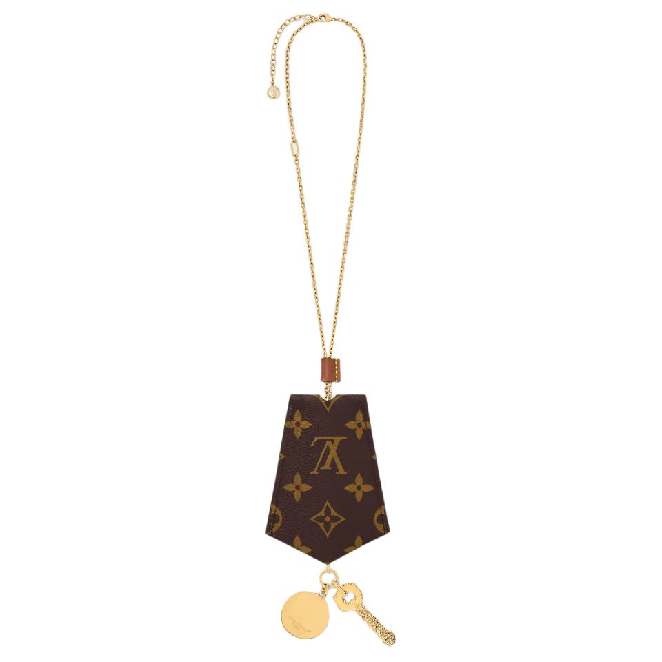 Женская цепочка Louis Vuitton Monogram (золотая)