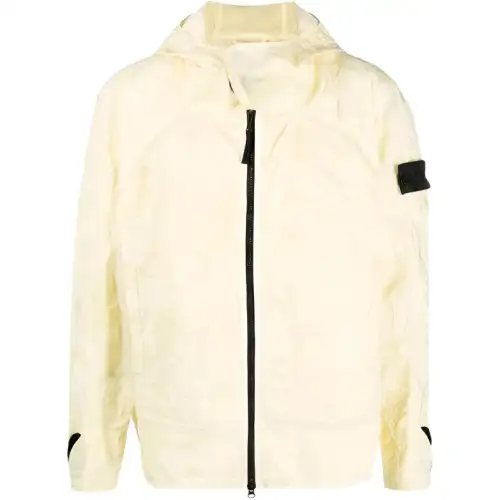 STONE ISLAND Zipped Hooded Jacket