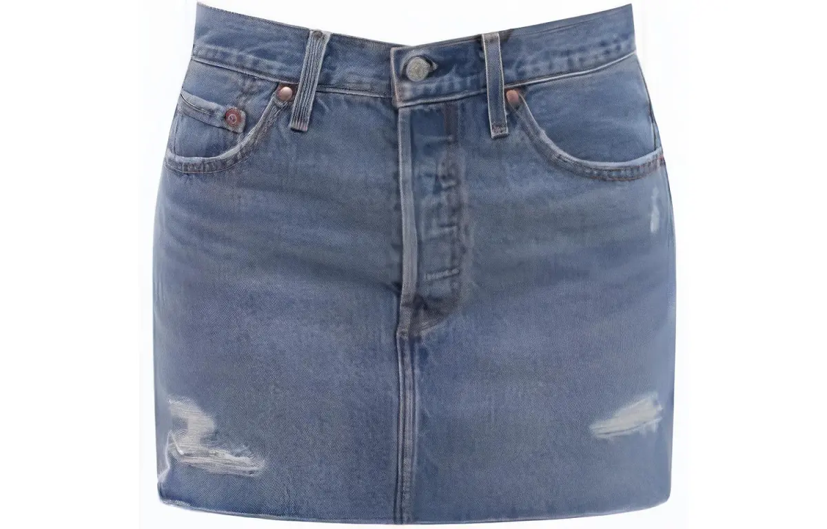 Levi's Denim Short Skirts Women's