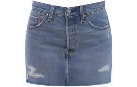 Levi's Denim Short Skirts Women's