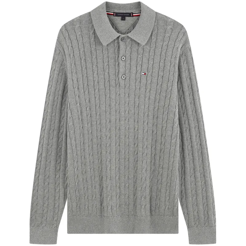 Tommy Hilfiger Knitwear Men's Lapel Moderate Other