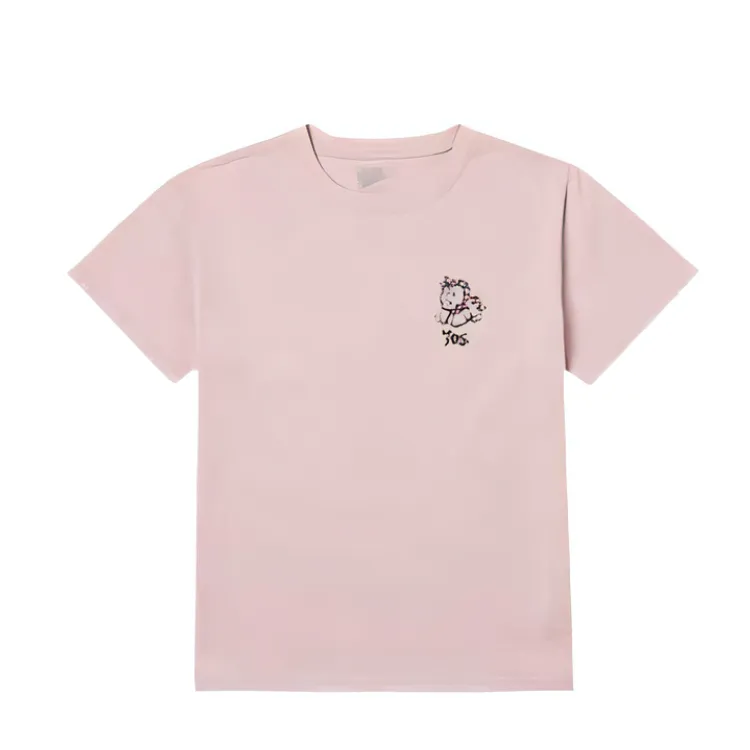 Vans T Shirts Women's Pink Crew Neck