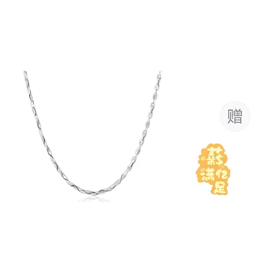 LIANDUO Sterling Silver Necklaces Unisex