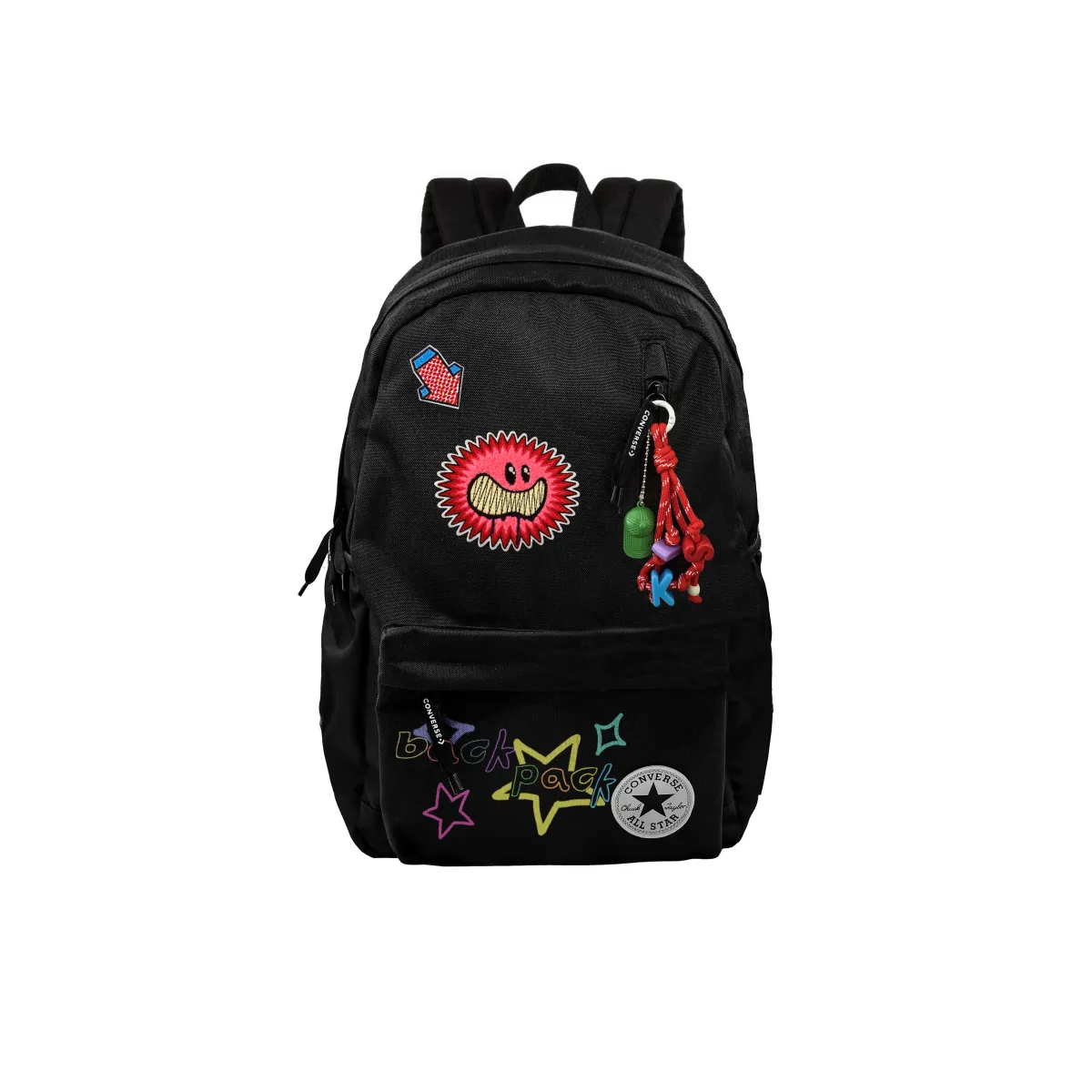 Converse Polyester Corner Island Dream Hand Drawn, Backpack Unisex Multicolor