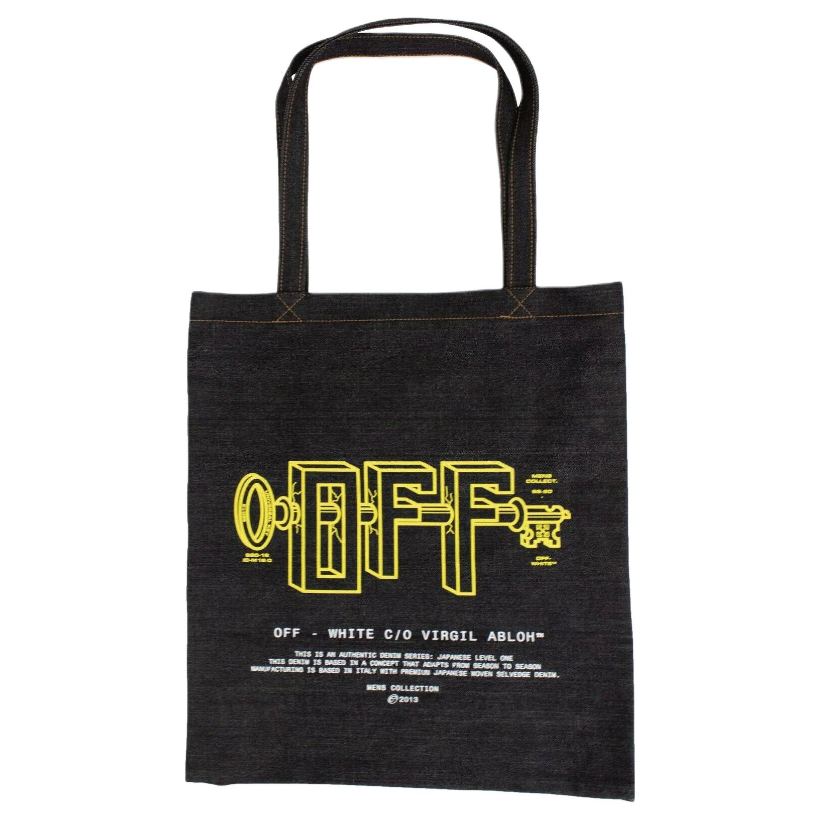 Мужские сумка OFF-WHITE (черная)