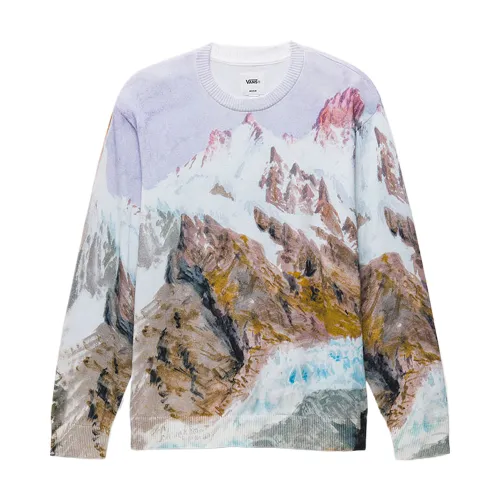 Vans printed knit sweater