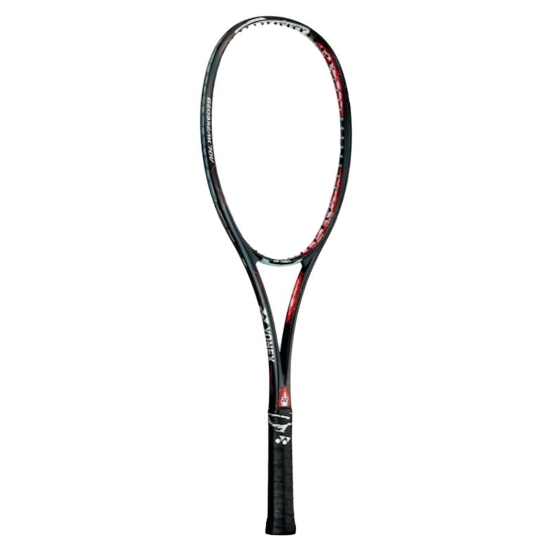 YONEX Geobreak 70V 231g Racket Weight 90 Square Inches Head Size Black Red Unisex Carbon+Resin Tennis Rackets
