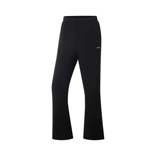 Li Ning Fitness Series Casual Pants Women's Black