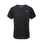 ASICS LUMINOUS T Shirts Women's Black Crew Neck