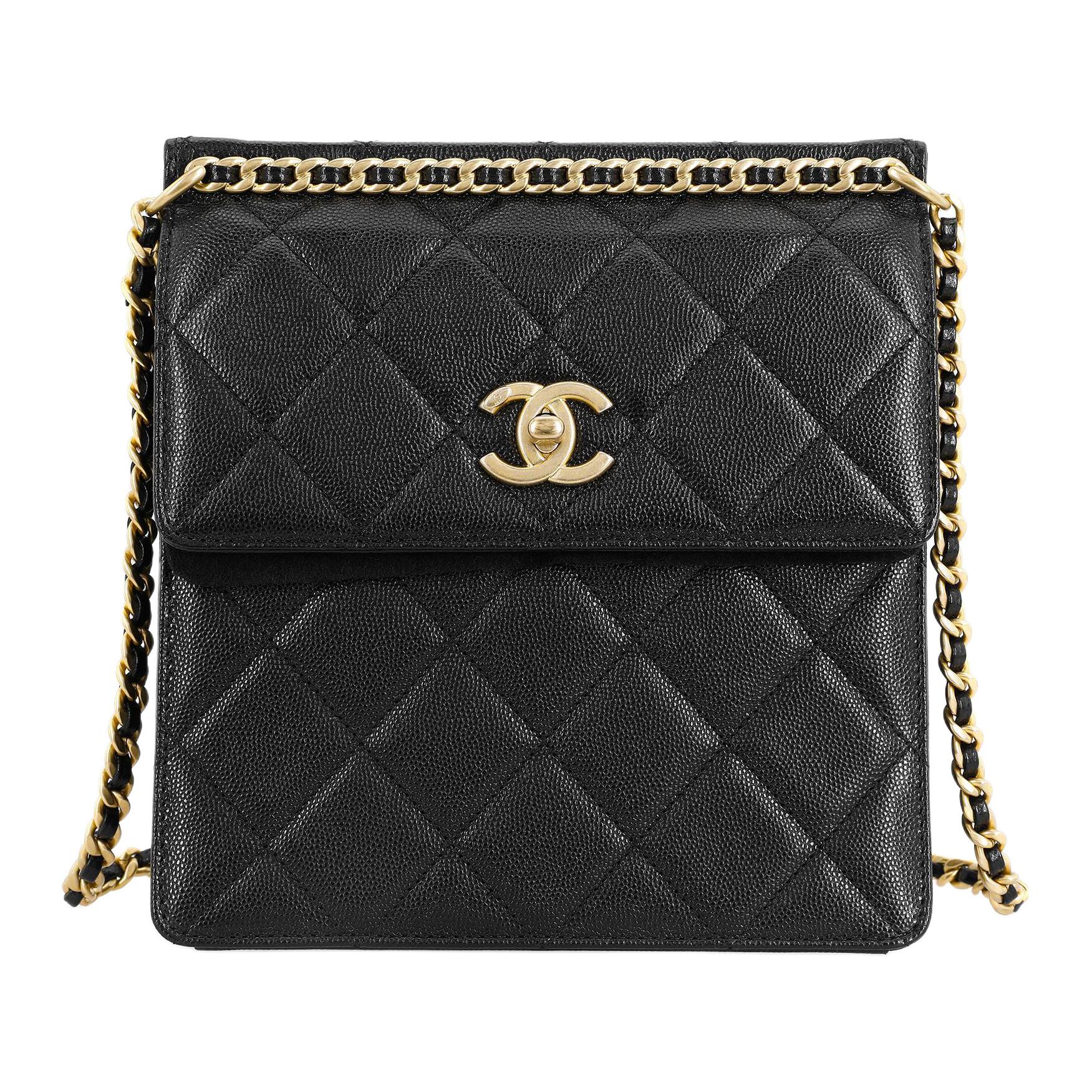 Женская сумка Chanel (черная)