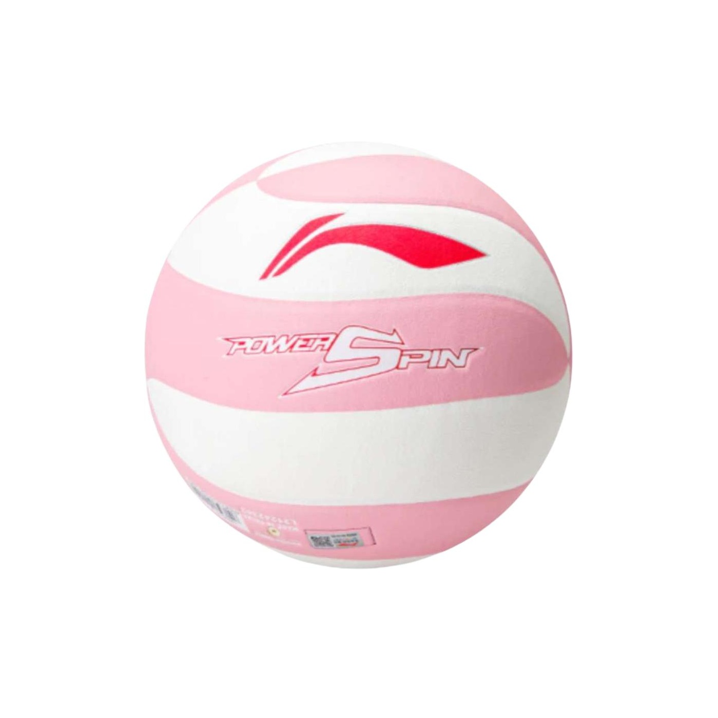 LiNing PVC Size 5 Ball Volleyball Unisex Black Pink White