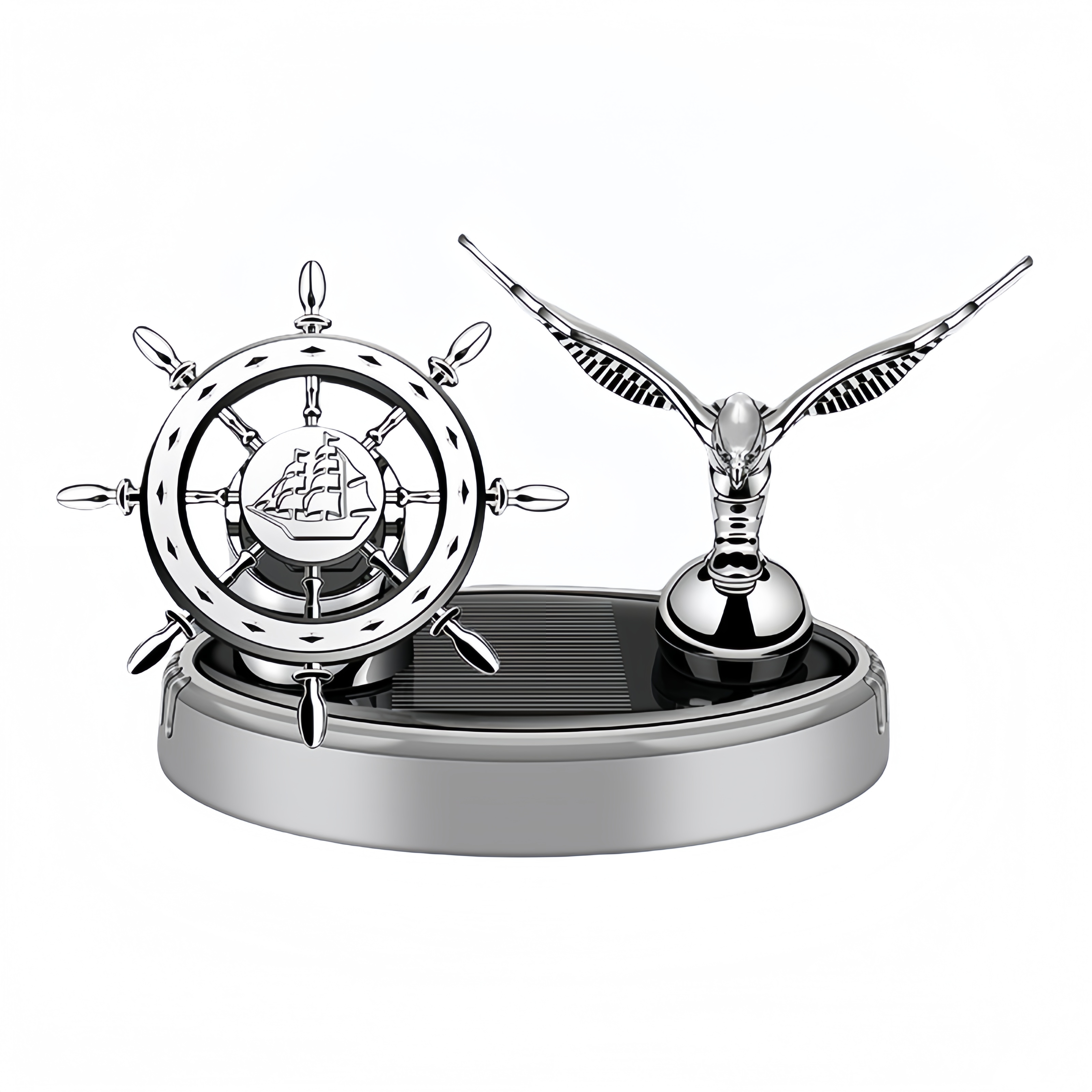 Jinyi Zhanwang Solar Rotating Creative Perfume Holder Car Ornament Universal