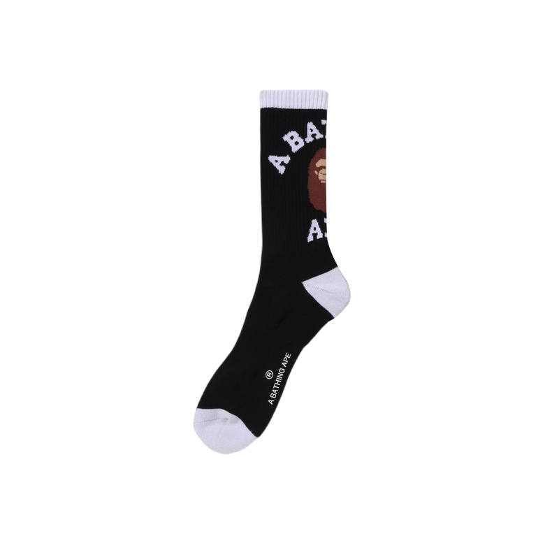 A BATHING APE FW25 Crew Socks Unisex 1 Pack