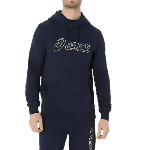 ASICS OTH Sweatshirts Men's Black Hooded Moderate