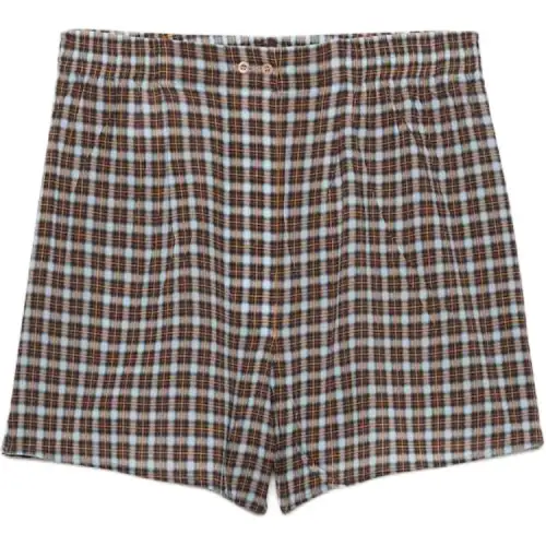 PRADA Casual Shorts Women's Brown Moderate