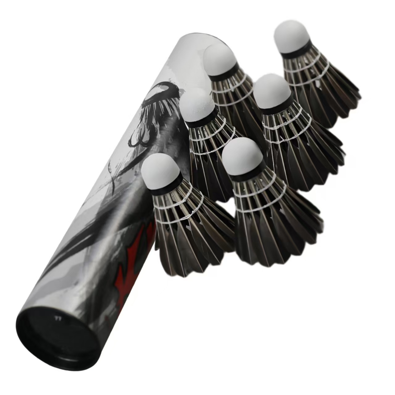 Li Ning x Kason KDB05 Duck Feather Shuttlecock 12 Pack All Round Duck Feather Shuttlecocks