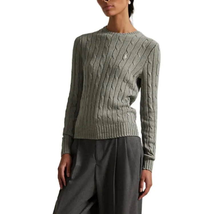 Polo Ralph Lauren Knitwear Standard Women's Warm Heather Gray