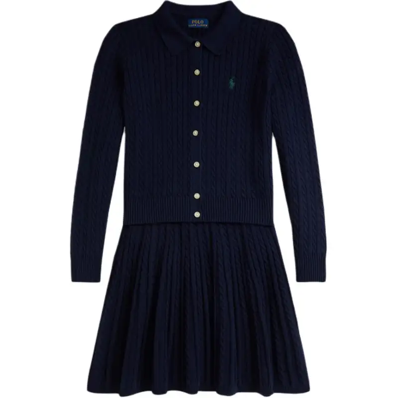 Ralph lauren, children's knitted set, skirt
