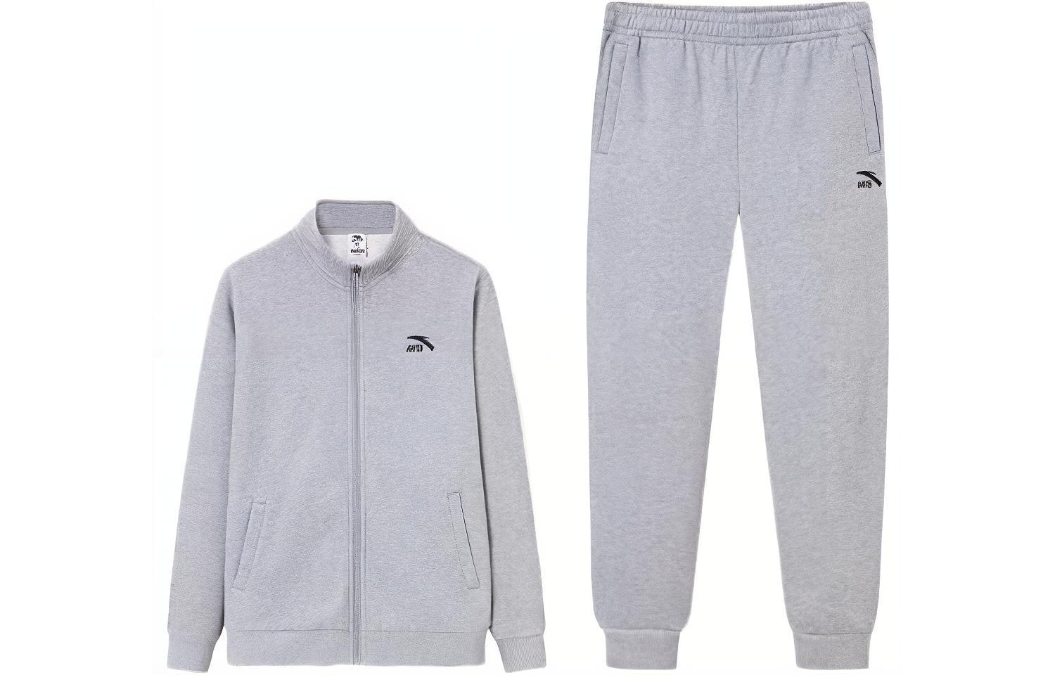 Anta Variety Training Collection Casual Sportswear Men’s Gray Heather Gray