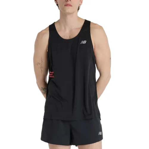New Balance Graphic Tank Top Men's Black