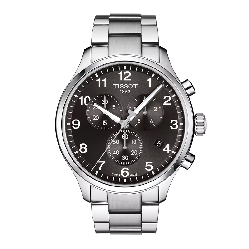 Часы TISSOT Chrono XL Unisex (черные)