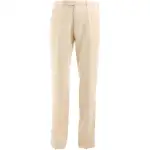 GUCCI Casual Pants Men's Ecru Moderate Straight Fit Pants