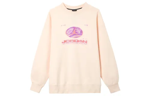 Jordan Sweatshirts Women's Ice Guava Crew Neck Moderate Other