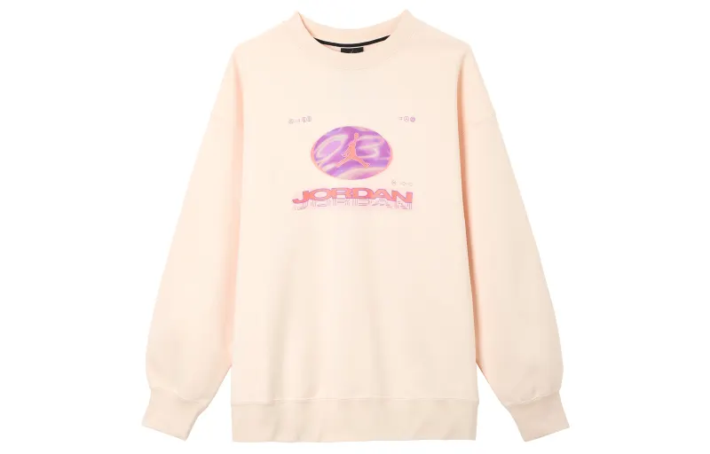 Jordan Sweatshirts Women's Ice Guava Crew Neck Moderate Other
