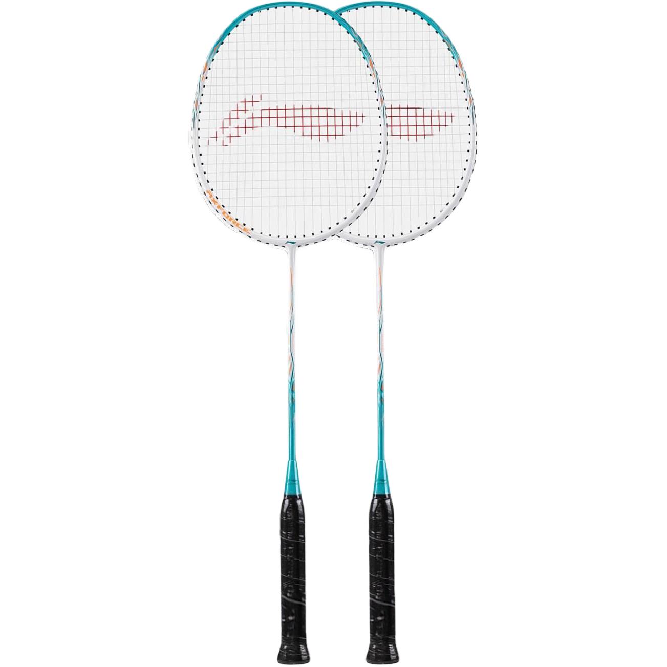 Li Ning Thunder 9 Carbon Aluminum Badminton Rackets Control Type All around Defense Entry level Unisex 3U/G6 2U/G5