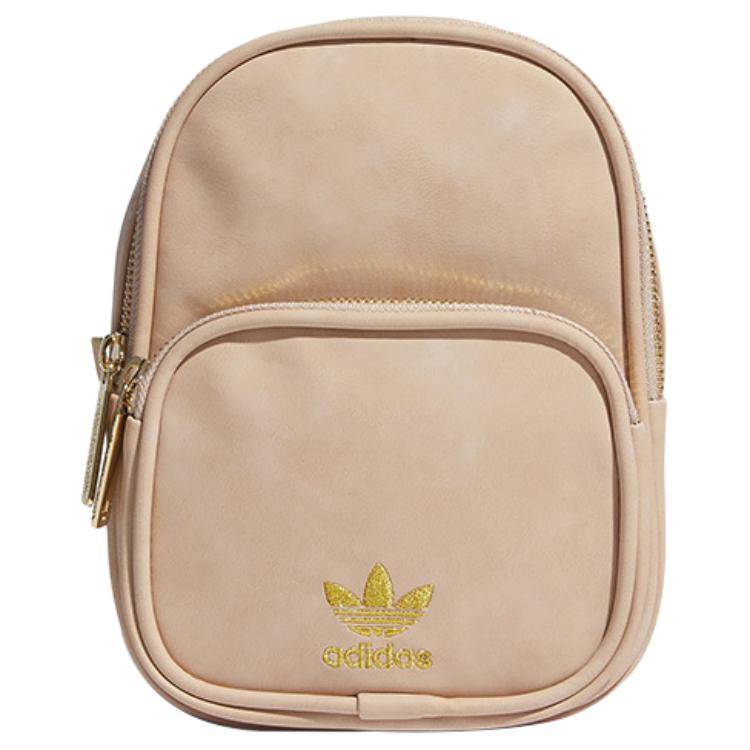 Adidas, classic sports universal small pink backpack for men and women, with your logo imprint, for beloved