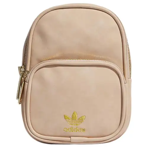 Adidas, classic sports universal small pink backpack for men and women, with your logo imprint, for beloved