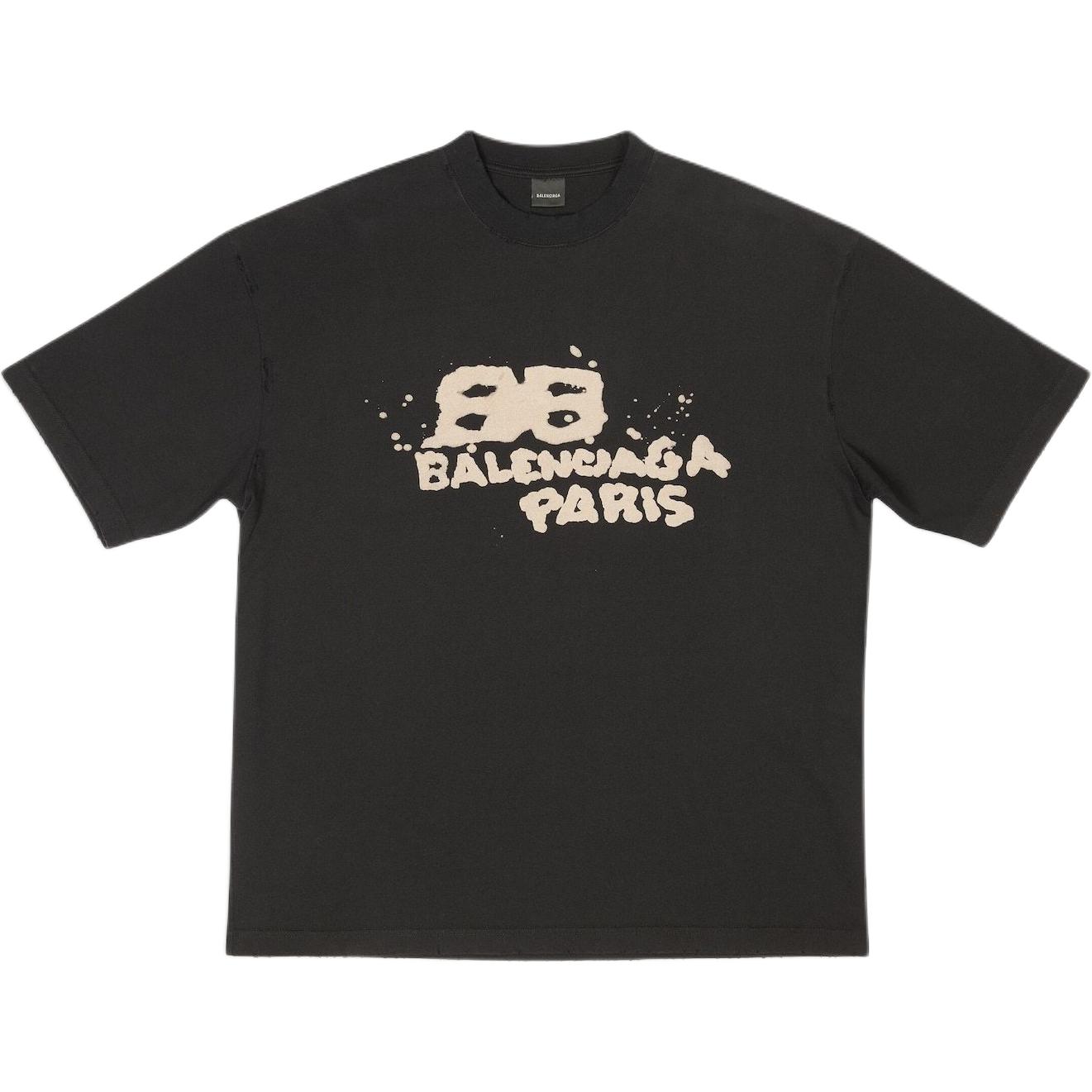 Футболка Balenciaga SS23 (черная)