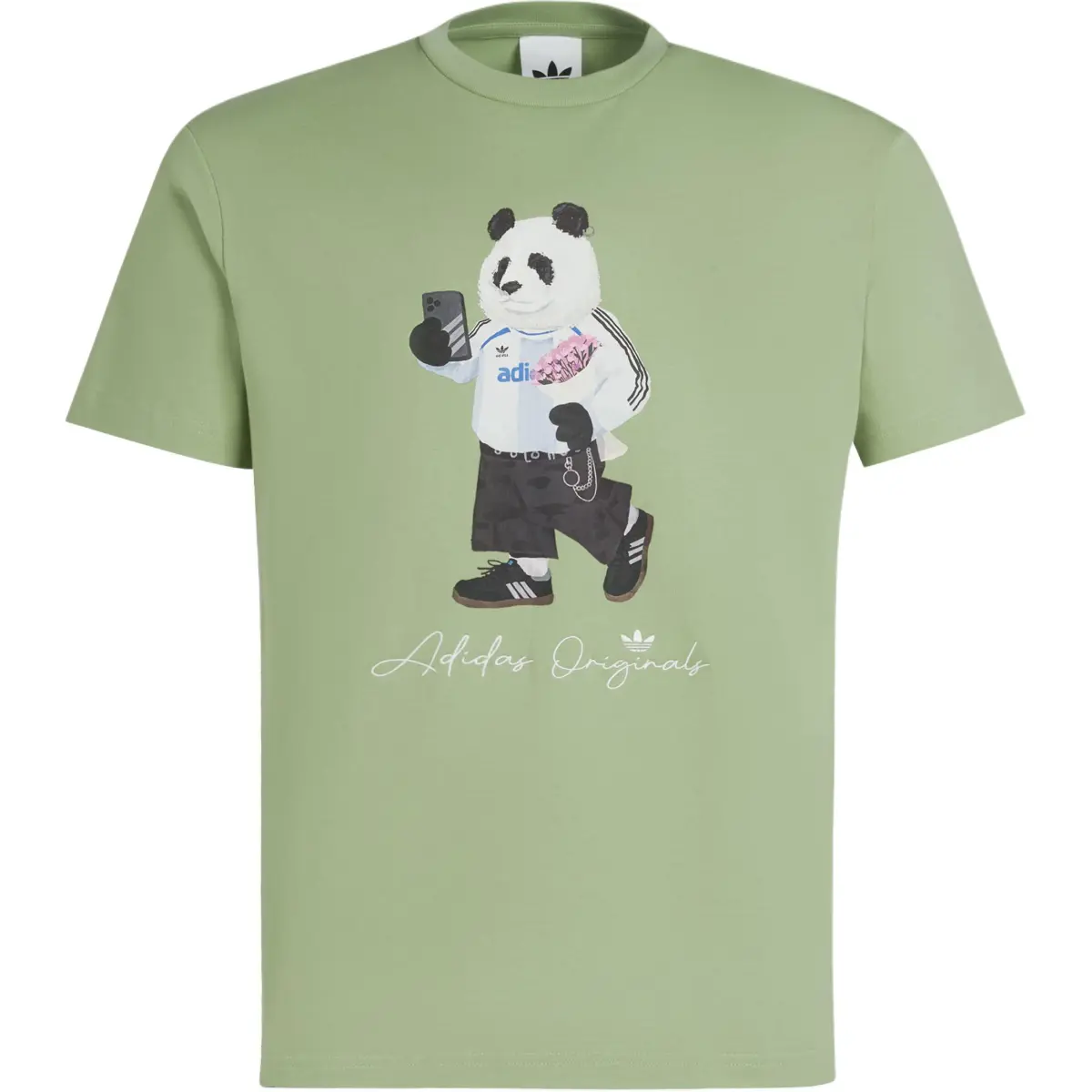 Adidas Originals x DENGZHUOYUE,LIANMINGKUAN T Shirt Unisex Green