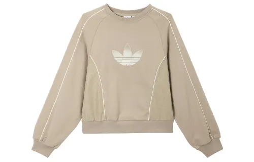 Adidas Originals AW24 Sweatshirt Women's Shadow Khaki Brown