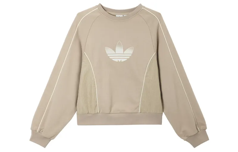 Adidas Originals AW24 Sweatshirt Women's Shadow Khaki Brown