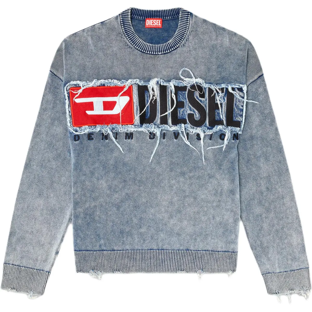 DIESEL K Fronzi Distressed Sweatshirt