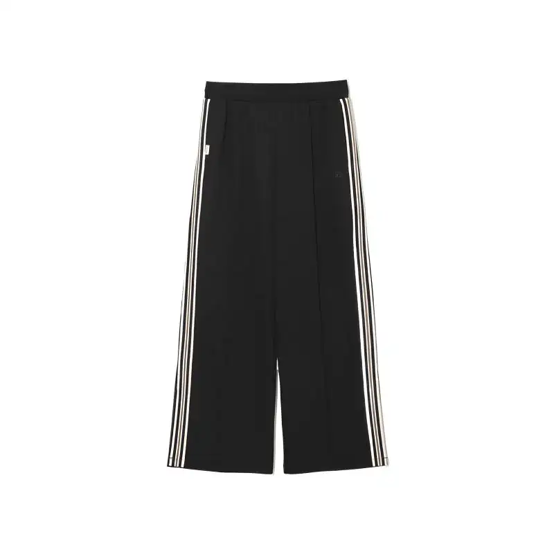 FILA 1911 Casual Pants Women's Black Moderate Straight Fit Pants