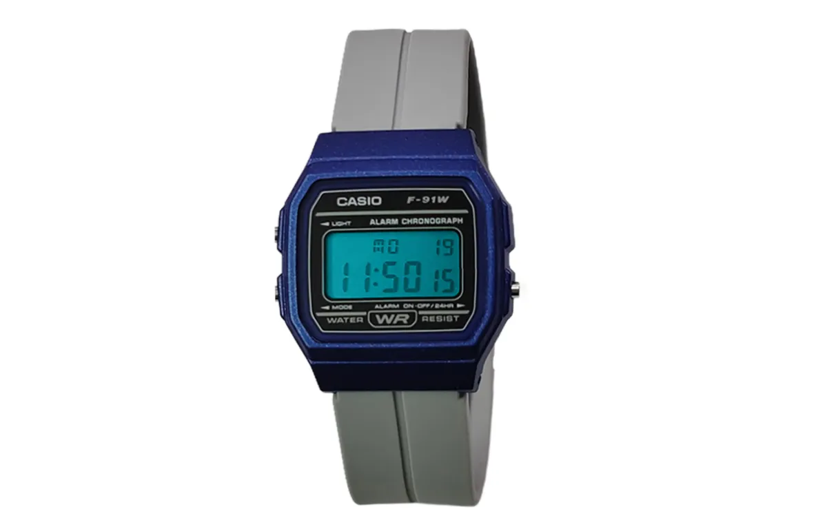 CASIO Custom Collection Quartz Movement Silicone Strap Watch Men's Watches Black Dial