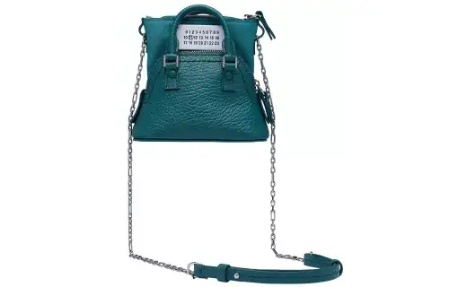 Maison Margiela 5AC Calfskin Crossbody Bag, Shoulder Bag Extra Mini Women's Green